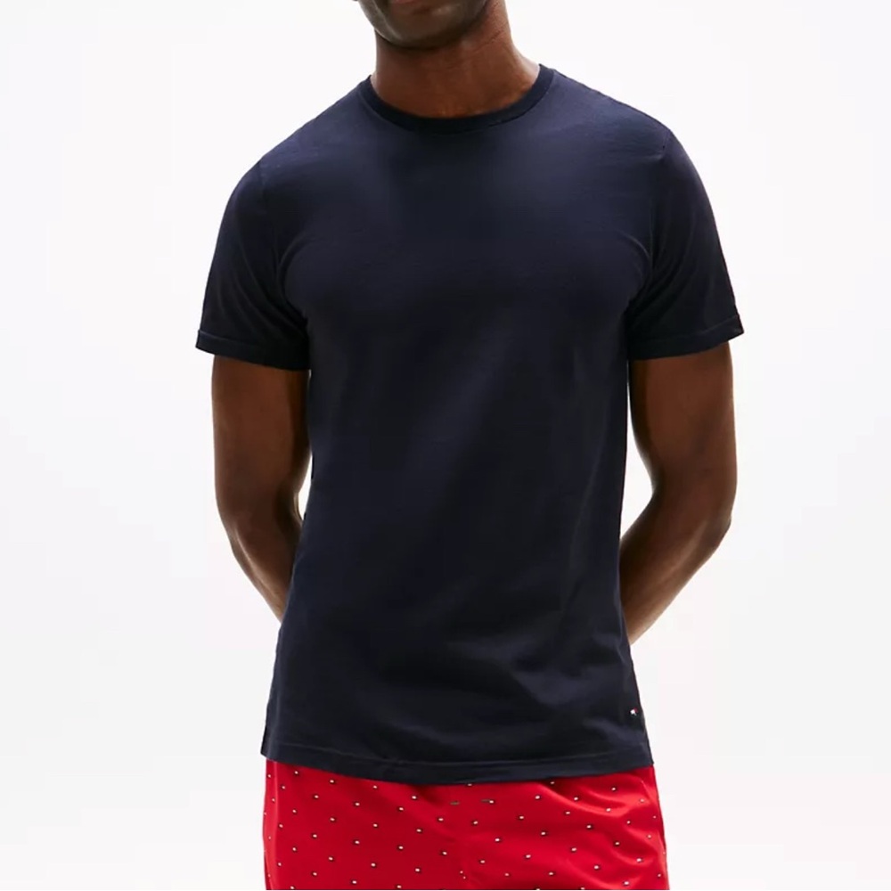 Tommy Hilfiger Men Sz M 3pack Classic Fit Short Sleeve Cotton Crewneck T-Shirt
